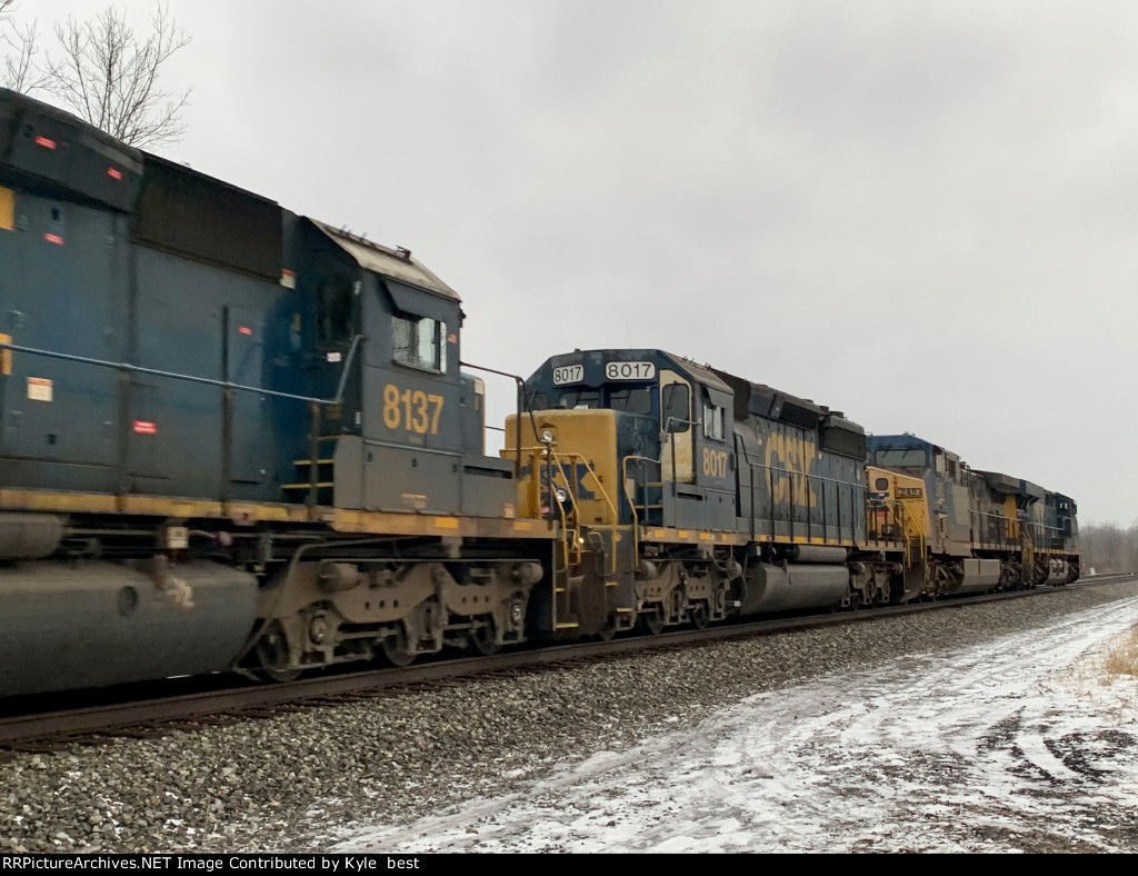 CSX 8017 and 8137